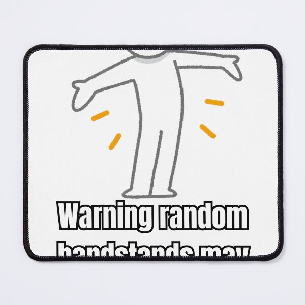 Item preview, Warning random hand stands designed and sold by loweffortlegend.