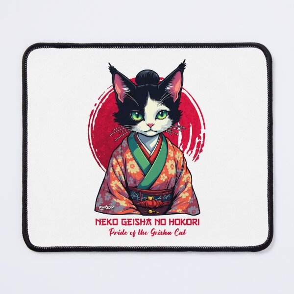 Item preview, Pride of the Geisha Cat designed and sold by FiesterArt.