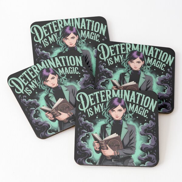 Item preview, Determination is my magic fantasy young girl witch designed and sold by jbfart.