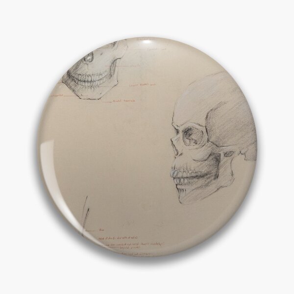 Item preview, Skull Study designed and sold by AlonzoFineArt.