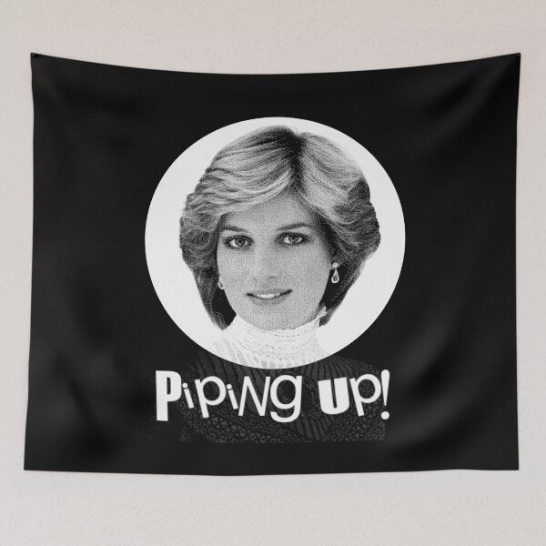 Item preview, Princess Diana Piping Up designed and sold by Flirt-Teez.