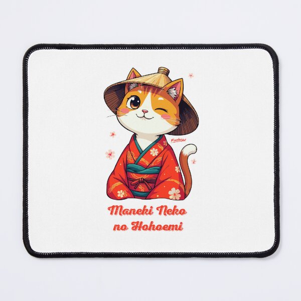 Item preview, Maneki Neko no Hohoemi – Lucky Winking Cat designed and sold by FiesterArt.