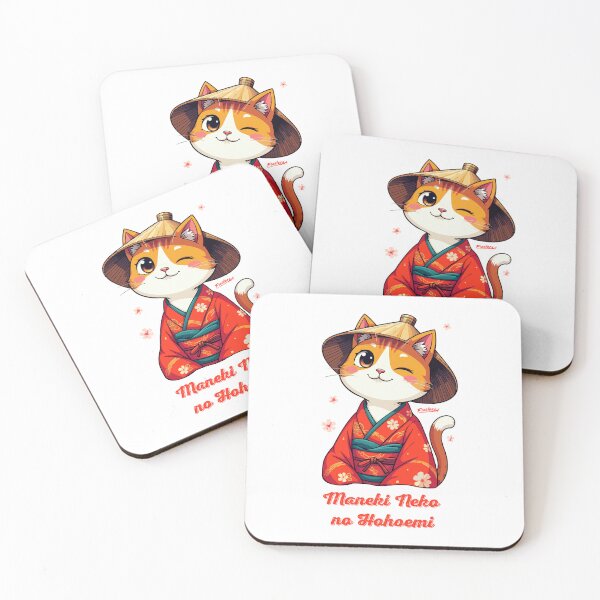 Item preview, Maneki Neko no Hohoemi – Lucky Winking Cat designed and sold by FiesterArt.