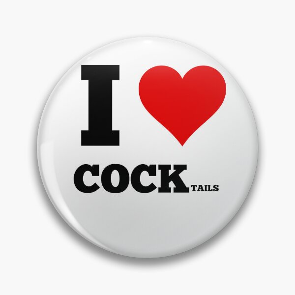 Item preview, I heart COCKtails designed and sold by NicMacTees.