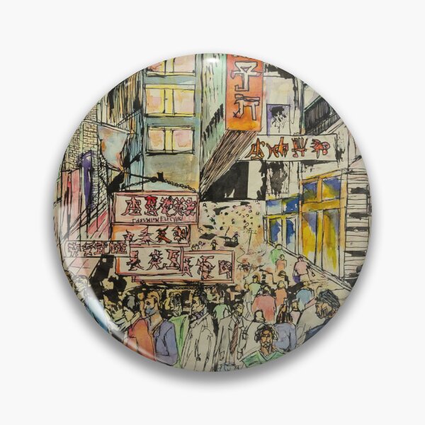 Item preview, ChinaTown designed and sold by AlonzoFineArt.