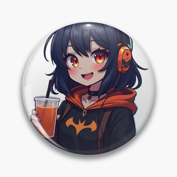 Item preview, Halloween Anime Girl with drink designed and sold by MSGgraphic.