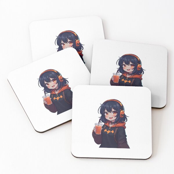 Item preview, Halloween Anime Girl with drink designed and sold by MSGgraphic.