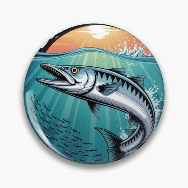 Artikelvorschau, Rising Sun Barracuda – Wächter des Riffs entworfen und verkauft von FusiTink.