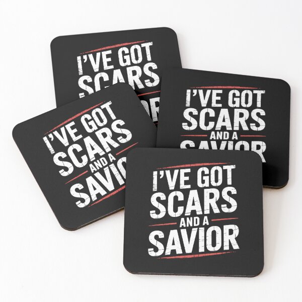 Item preview, I've Got Scars and a Savior designed and sold by theartfulaspie.