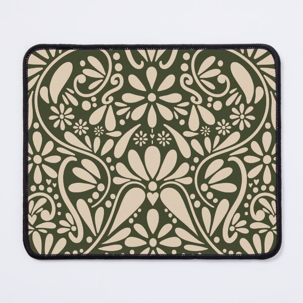 Item preview, Dark Green Talavera Tile designed and sold by CasaLilyLane.