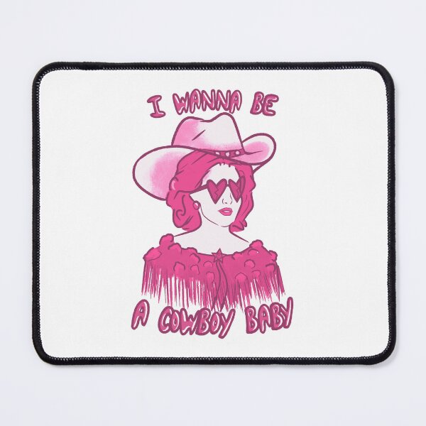 Item preview, CMAT I Wanna Be A Cowboy Baby - pink designed and sold by incloudines.