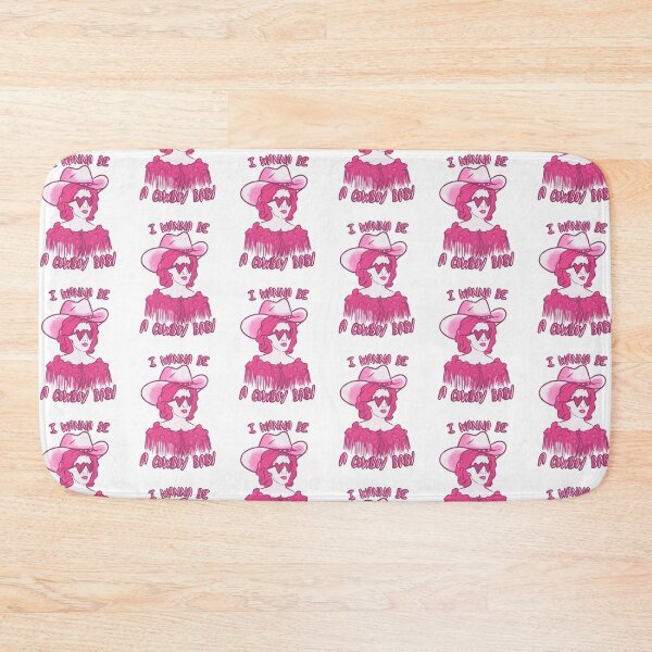 Item preview, CMAT I Wanna Be A Cowboy Baby - pink designed and sold by incloudines.
