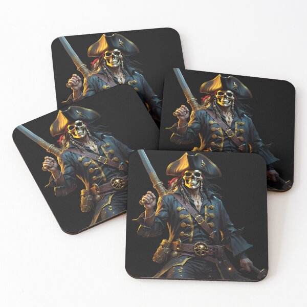 Item preview, Death Pirate Skull – Dark Gothic Pirate designed and sold by robyclub.
