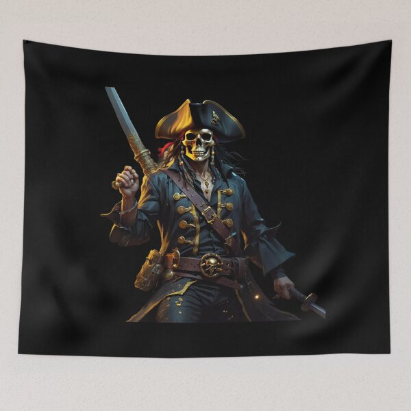 Item preview, Death Pirate Skull – Dark Gothic Pirate designed and sold by robyclub.