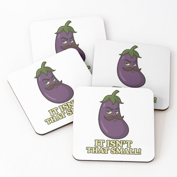 Item preview, It Isn’t That Small – Bold Eggplant Statement designed and sold by Nuvijo.
