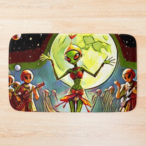 Item preview, Moonlit Jam on Planet X designed and sold by Getrealdesigns.