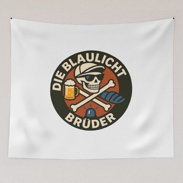 Item preview, The Blaulicht Brothers - Official Band Logo designed and sold by DieBlaulichtBrüder.