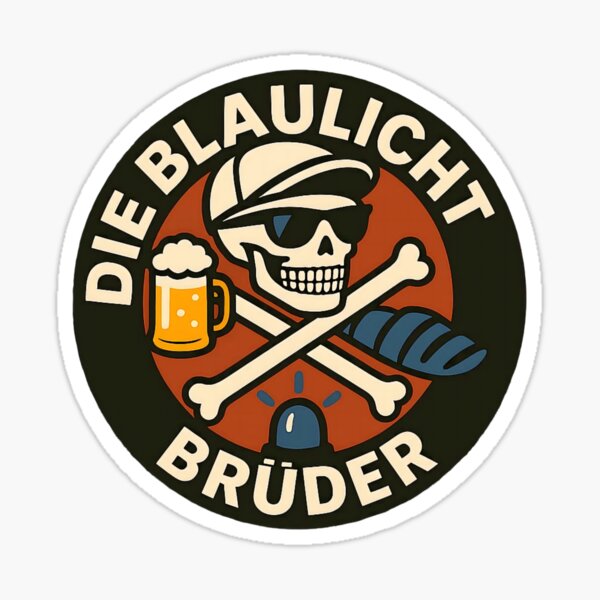 Item preview, The Blaulicht Brothers - Official Band Logo designed and sold by DieBlaulichtBrüder.