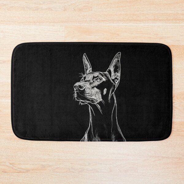Item preview, Doberman Pinscher Black and White designed and sold by PetsArt.