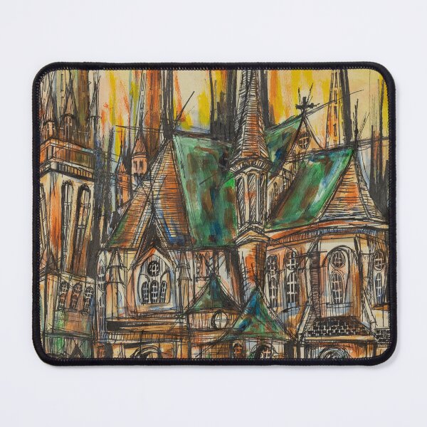 Item preview, Church designed and sold by AlonzoFineArt.