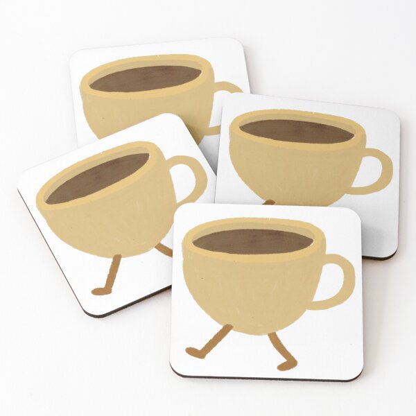 Item preview, Running on Coffee – Walking Espresso Cup designed and sold by Hey Potato.