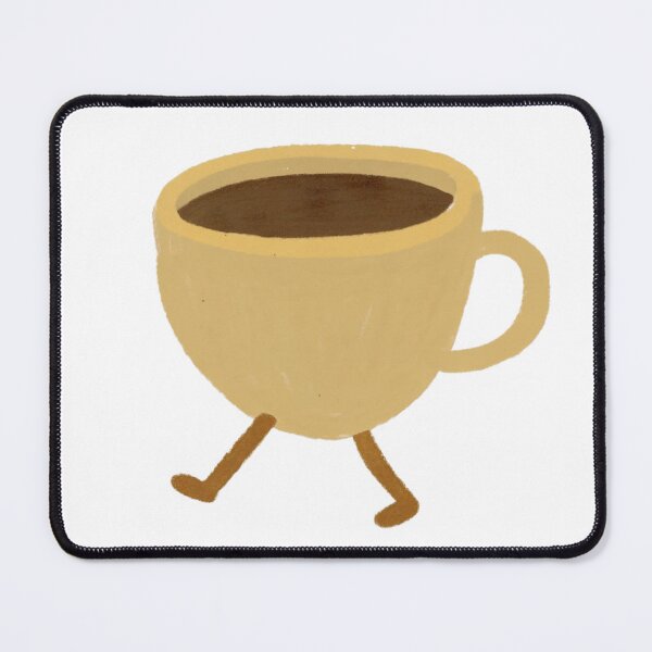 Item preview, Running on Coffee – Walking Espresso Cup designed and sold by Hey Potato.