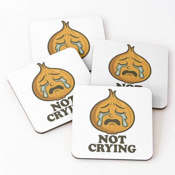 Item preview, Not Crying – Onion with Tears & Attitude designed and sold by Nuvijo.