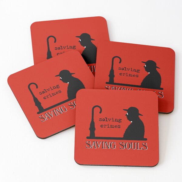 Item preview, Solving Crimes…Saving Souls (on Red) designed and sold by PawsitiveMum3.