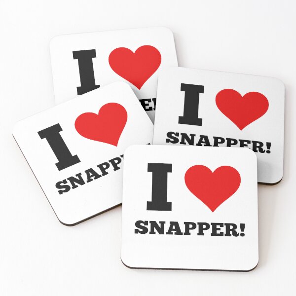 Item preview, I heart snapper! designed and sold by NicMacTees.