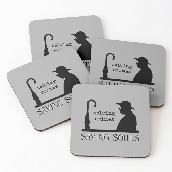 Item preview, Solving Crimes…Saving Souls (on Grey) designed and sold by PawsitiveMum3.