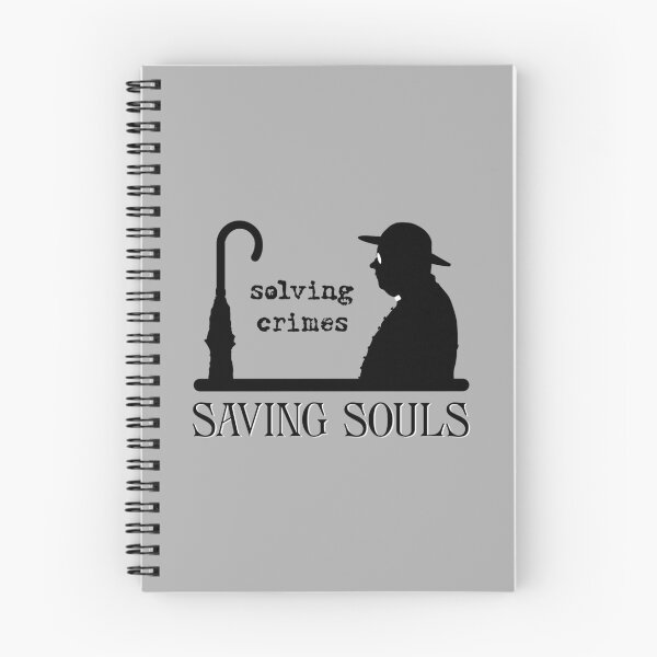 Item preview, Solving Crimes…Saving Souls (on Grey) designed and sold by PawsitiveMum3.