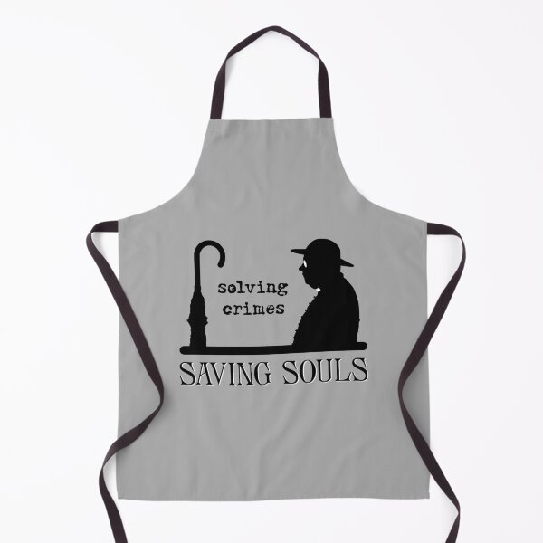 Item preview, Solving Crimes…Saving Souls (on Grey) designed and sold by PawsitiveMum3.
