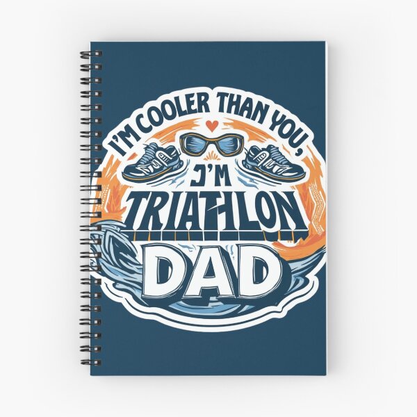 Item preview, Soy más genial que tú, soy un padre de triatlón: regalo divertido para nadadores, ciclistas y corredores. designed and sold by Triathlongram.
