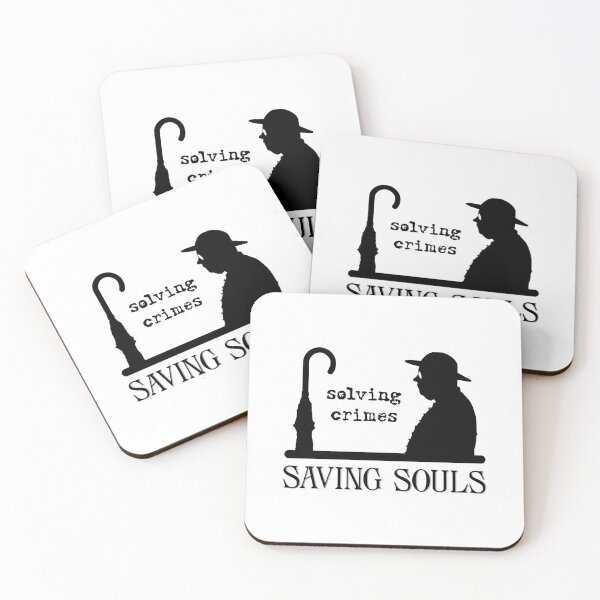 Item preview, Solving Crimes…Saving Souls (on White) designed and sold by PawsitiveMum3.