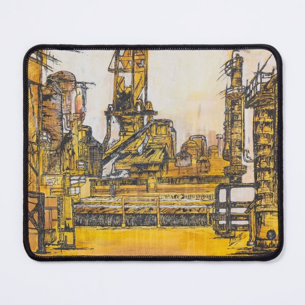 Item preview, Industrial Scene designed and sold by AlonzoFineArt.