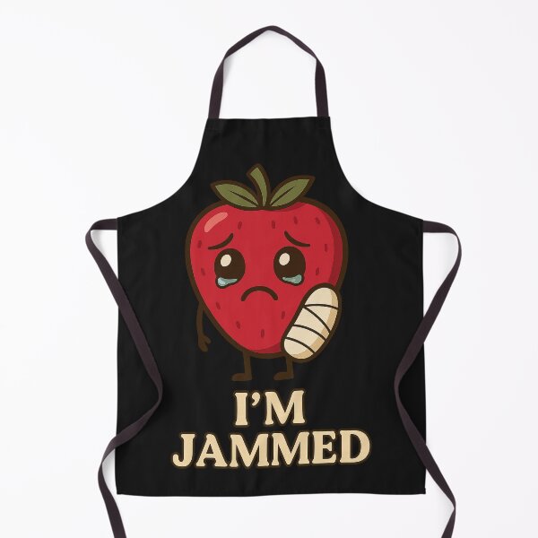 Item preview, I’m Jammed – Funny Strawberry with Cast designed and sold by Nuvijo.