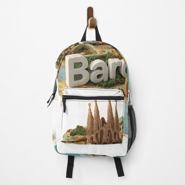 Item preview, Barcelona on map designed and sold by Kogart.