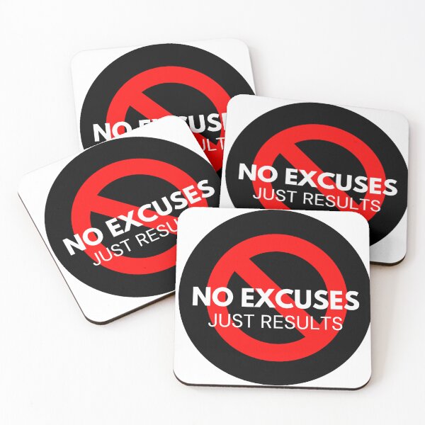 Item preview, No Excuses Just Results designed and sold by NoExcusesJust.