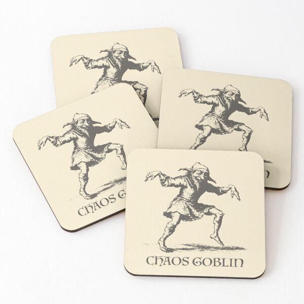 Item preview, Chaos Goblin - Vintage Fantasy Goblincore Design for Goblin Lovers designed and sold by sunburstrpg.
