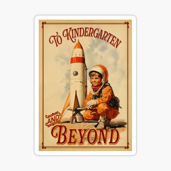 Item preview, To Kindergarten and Beyond Poster designed and sold by PetsArt.