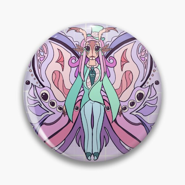 Item preview, Butterfly Character Design Anthropomorphic Monster designed and sold by evyshnya.
