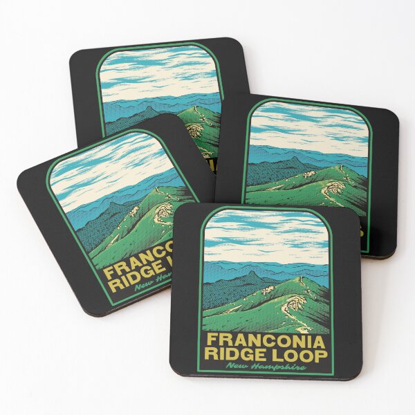 Item preview, Franconia Ridge Loop New Hampshire White Mountains designed and sold by HalpinDesign.