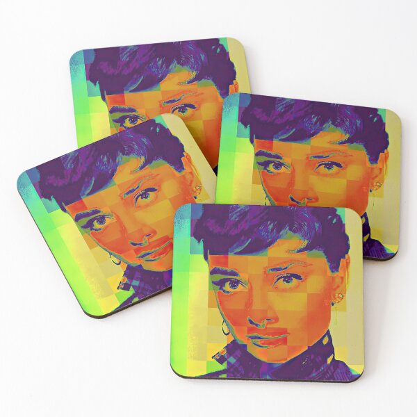 Item preview, Pop Art of a young Audrey Hepburn designed and sold by stevepaint.