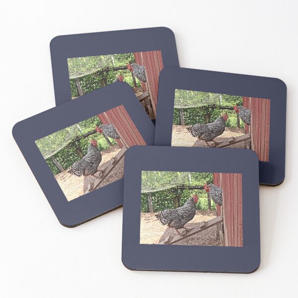 Item preview, Plymouth Rock Hens designed and sold by Susan Savad.