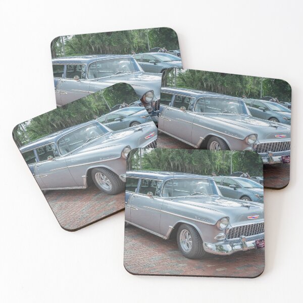 Item preview, 1955 Gray Chevrolet Bel Air Station Wagon X200 designed and sold by RichFrancoCars.