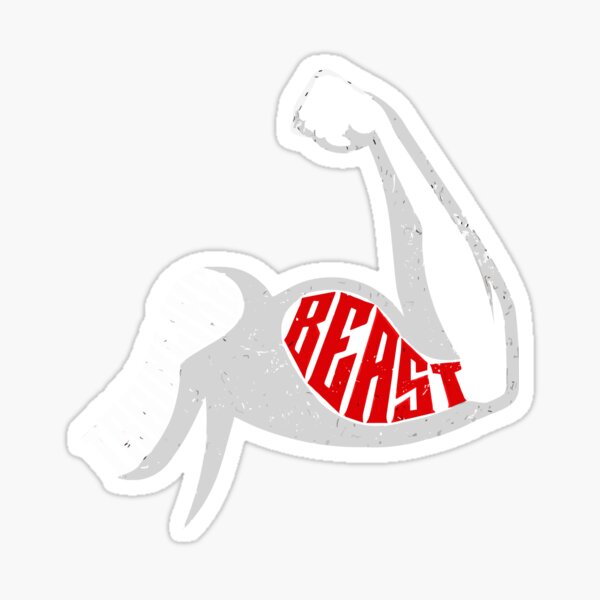 Item preview, Train Like a Beast – Powerlifting Motivational Design designed and sold by Charizmwear.