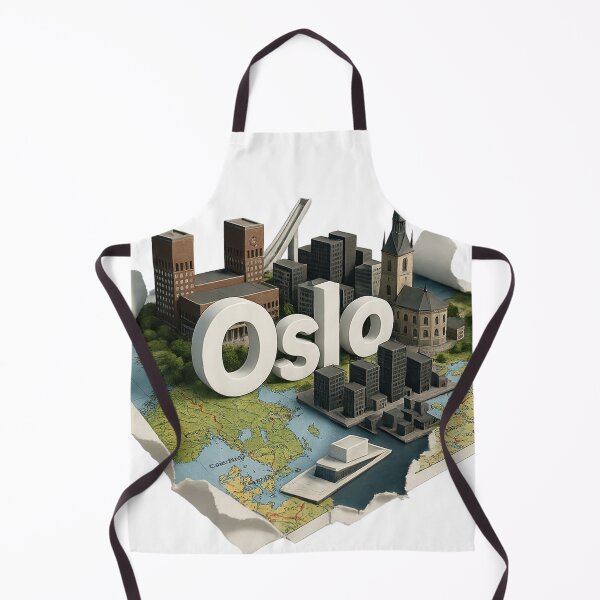 Artikelvorschau, Oslo auf der Karte entworfen und verkauft von Kogart.