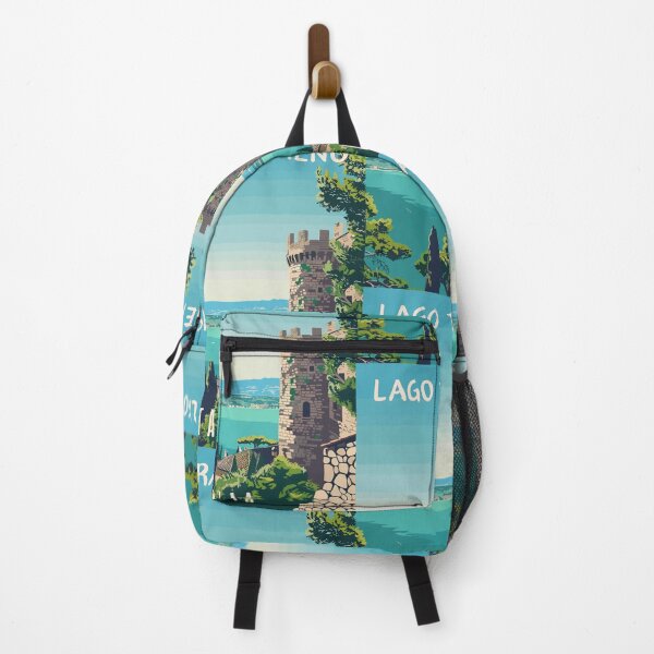 Item preview, Lago Trasimeno in Umbria, Italy Vintage Art Travel Landscape designed and sold by MaateoDesign.