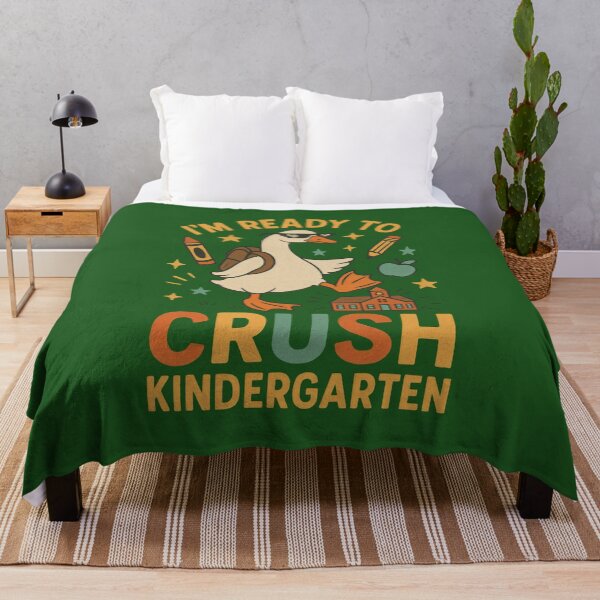Item preview, Funny Goose- I'm Ready To Crush Kindergarten designed and sold by DemureArtsy.