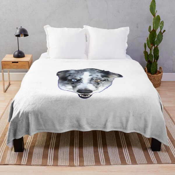 Item preview, Blue Merle Border Collie. Smiling Dog designed and sold by Ferndragons.